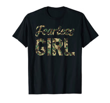 Load image into Gallery viewer, Fearless Girl Camo T-Shirt I Camouflage Lover

