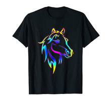 Load image into Gallery viewer, Horse Art T Shirt Equestrian Horse Riding Lover
