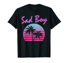 Load image into Gallery viewer, Aesthetic Vaporwave T-Shirt Retro 90s 80s Sad Boy Shirt
