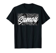 Load image into Gallery viewer, Retro Palm Samoa T Shirt Samoan Shirt
