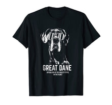 Load image into Gallery viewer, Great Dane Official Dog of the Coolest Pup Lovers T-Shirt
