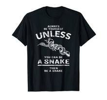 Load image into Gallery viewer, Snake T Shirt - Herpetology Shirt - Reptile T Shirt for Men

