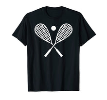 Load image into Gallery viewer, Crossed squash rackets T-Shirt
