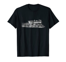 Load image into Gallery viewer, Steam Engine Train Lovers T shirt Retro Locomotive Gift Tee
