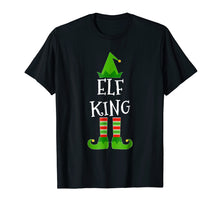 Load image into Gallery viewer, Elf King Matching Family Group Christmas TShirt

