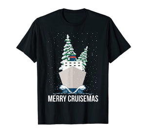 Merry Cruisemas Christmas Cruise Caribbean Bahamas T-Shirt