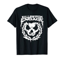 Load image into Gallery viewer, The-Killswitch Skull Leaves T-Shirt Black Engage Cool
