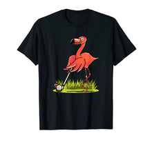 Load image into Gallery viewer, Funny Flamingo Lover Golf League Golf Team Ladies Shirt

