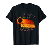 Load image into Gallery viewer, Nebraska Total Solar Eclipse T-shirt 08/21/2017 tee
