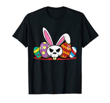 Load image into Gallery viewer, Easter Bunny Shirt Easter Rabbit Skull Gift Easter Eggs Hunt
