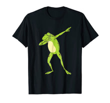 Load image into Gallery viewer, Frog Dabbing Funny Animal Shirt Dab Frog
