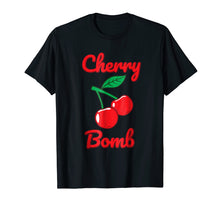 Load image into Gallery viewer, Cherry Bomb Retro Vintage Old Style T-Shirt
