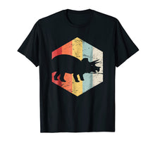 Load image into Gallery viewer, Retro Triceratops Dinosaur T-Shirt
