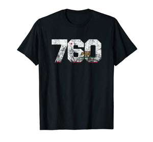 Area Code 760 shirt - Palm Springs California t-shirt