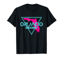 Load image into Gallery viewer, Orlando Beach Florida T Shirt Triangle FL Souvenirs

