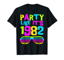 Load image into Gallery viewer, Party Like Its 1982 | 80s Costume Party Wear Outfit Tee
