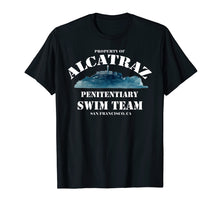 Load image into Gallery viewer, Alcatraz Swim Team, Funny T-shirt
