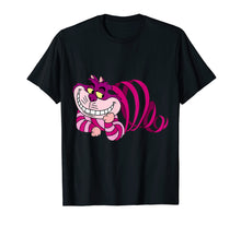 Load image into Gallery viewer, Evil Cheshire Cat We're all Mad Here Cat T-shirt

