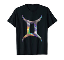 Load image into Gallery viewer, print gemini t shirt horoscope top zodiac astrology tshirt
