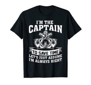 Captain Of The Boat Shirts
