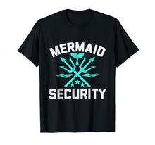 Load image into Gallery viewer, Mermaid Security Swimmer Birthday Gift Swimming Shirt
