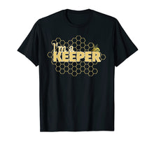 Load image into Gallery viewer, Bee t shirt I'm a Keeper funny beekeeper tee
