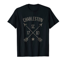 Load image into Gallery viewer, Charleston SC T Shirt Cool Vintage Retro Style Home City
