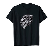 Load image into Gallery viewer, Chrome Turbocharger Skull Shirt
