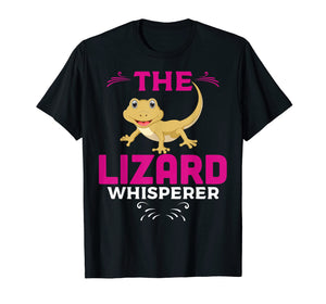 Funny Lizard Whisperer Gift Men Women Shirt