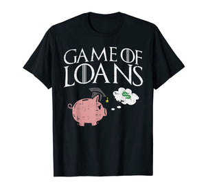 Game Of Loans Funny High-School Graduation Senior Class 2019 T-Shirt