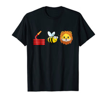 Load image into Gallery viewer, Funny animal joke shirt Pun Tee- Hoes bee Lion Shirt
