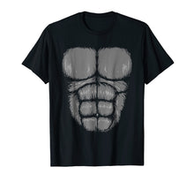 Load image into Gallery viewer, Funny Gorilla Chest TShirt, Gorilla Costume Shirt
