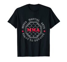 Load image into Gallery viewer, MMA MIXED MARTIAL ARTS CAGE T SHIRT BJJ
