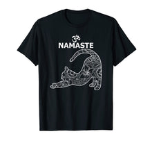 Load image into Gallery viewer, Cat Yoga Namaste OM - Funny Yoga T-shirt for Women

