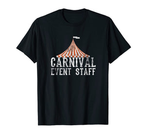 Carnival Event Staff T-Shirt Circus Tent Distressed Tee