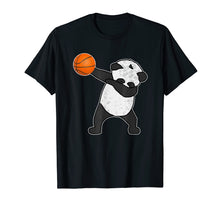 Load image into Gallery viewer, Panda Dabbing Playing Basketball Dab Basketball Shirt
