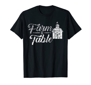 Farm to Table Shirt 2, Eat Local, Support the Farmer Gift
