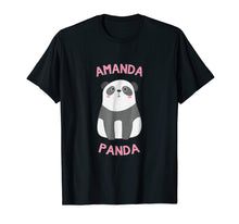 Load image into Gallery viewer, Amanda Panda Bear T-shirt Tee
