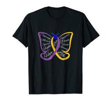Load image into Gallery viewer, Fight Bladder Cancer Awareness Butterfly Shirt for Men Women
