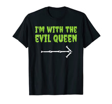 Load image into Gallery viewer, I&#39;m With The Evil Queen Funny Halloween Couple Costume Shirt
