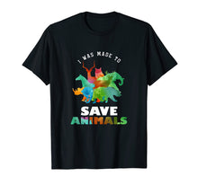 Load image into Gallery viewer, Cool Vets Veterinarian Made To Save Animal Rescuer T-Shirt
