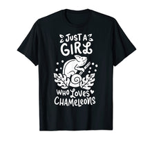 Load image into Gallery viewer, Chameleon Tshirt Lizard Reptile Tee Pet Funny Shirt
