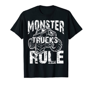 MONSTER TRUCKS RULE T-shirt