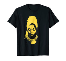 Load image into Gallery viewer, Nina Simone T-shirt Yellow
