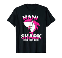 Load image into Gallery viewer, Nani Shark T-Shirt. Doo Doo Doo Tee.
