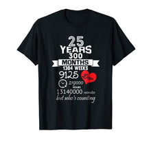 Load image into Gallery viewer, Anniversary Gift 25th - 25 years Wedding Marriage T-Shirt
