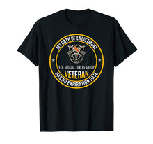 Load image into Gallery viewer, 5th Special Forces Group Veteran Shirt My Oath Of Enlistment
