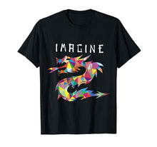 Load image into Gallery viewer, Imagine Fantasy Dragon Tattoo Style T-Shirt
