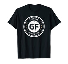 Load image into Gallery viewer, Certified Gluten Free Seal T-Shirt, Funny Grain Free Gift
