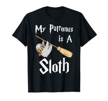 Load image into Gallery viewer, My Patronus Is A Sloth T-Shirt Sloth Lovers Gift Men Women
